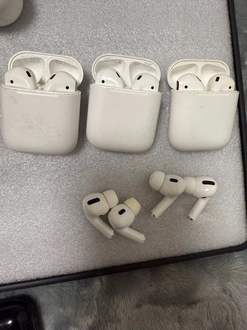 ジャンク品　ワイヤレスイヤホンセット（複数モデル）