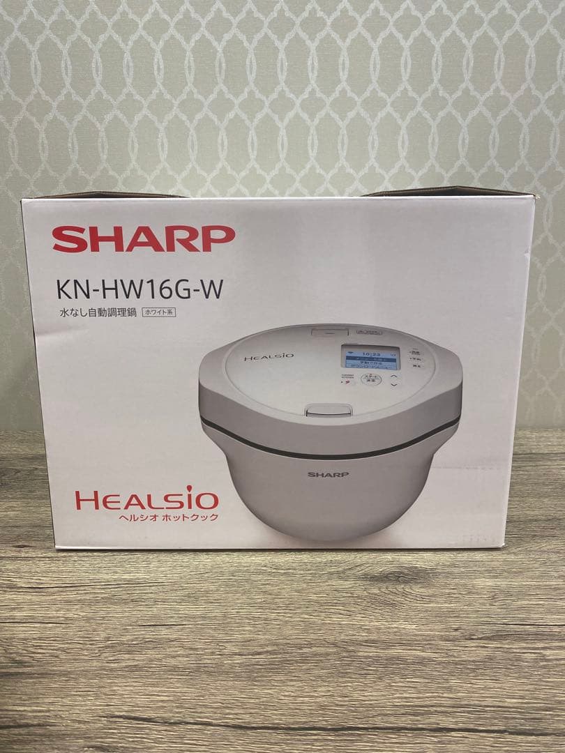 ✴️即購入不可コメント必須 SHARP KN-HW16G-W 電気圧力鍋