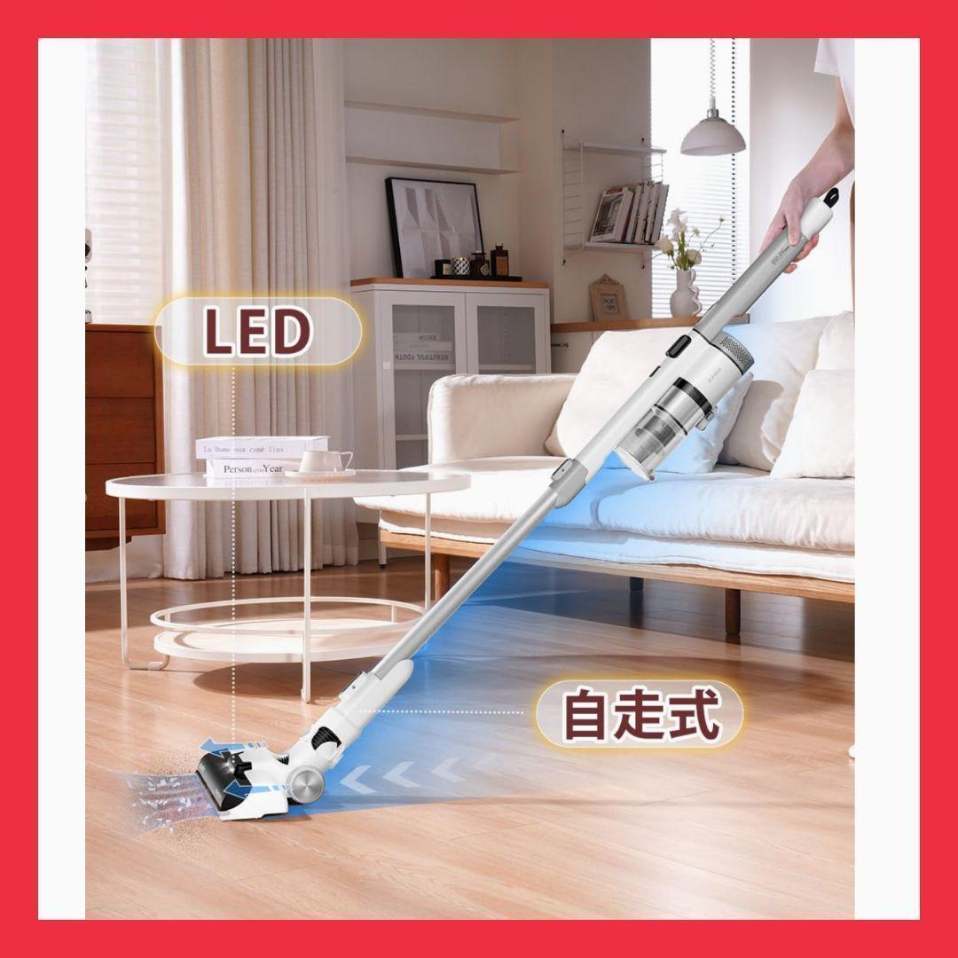 コードレス掃除機 1.1kg NEC210 掃除機 スティック サイクロン式