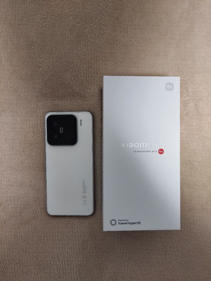 Xiaomi 15 国内版 ホワイト 256GB 美品