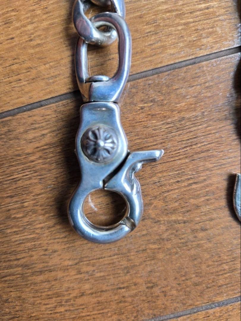 【最終値下げ】クロムハーツ　ウォレットチェーン　1クリップクラシックロング