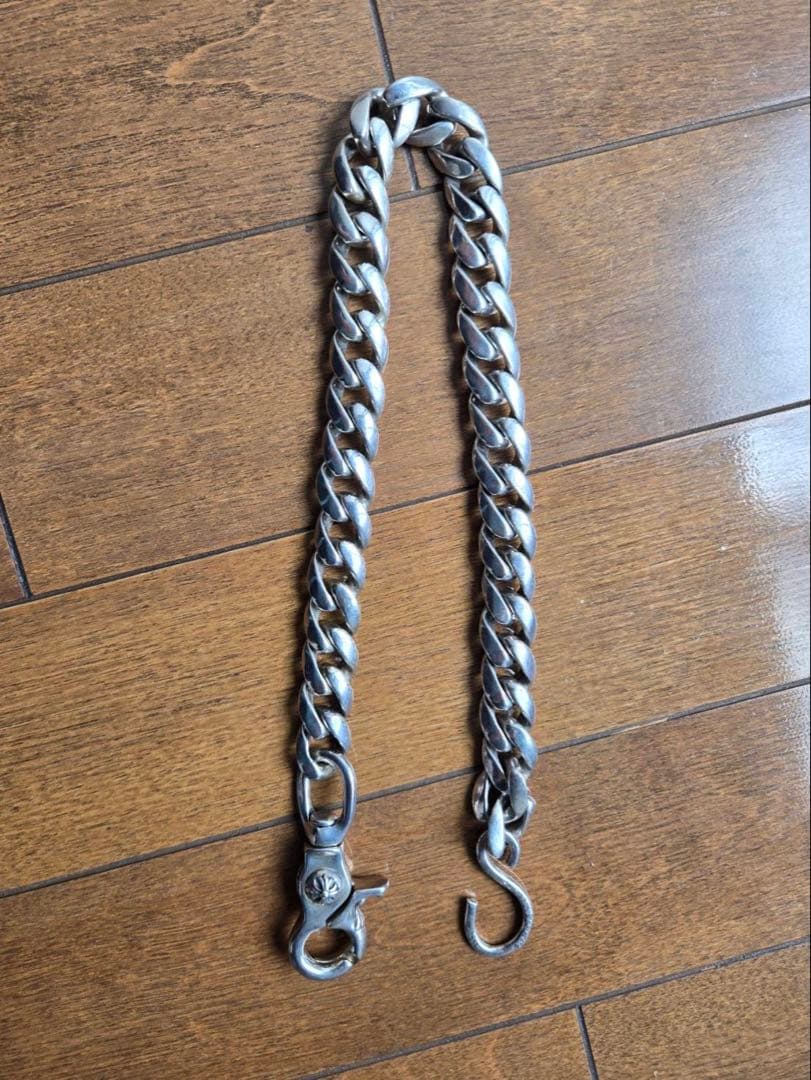 【最終値下げ】クロムハーツ　ウォレットチェーン　1クリップクラシックロング