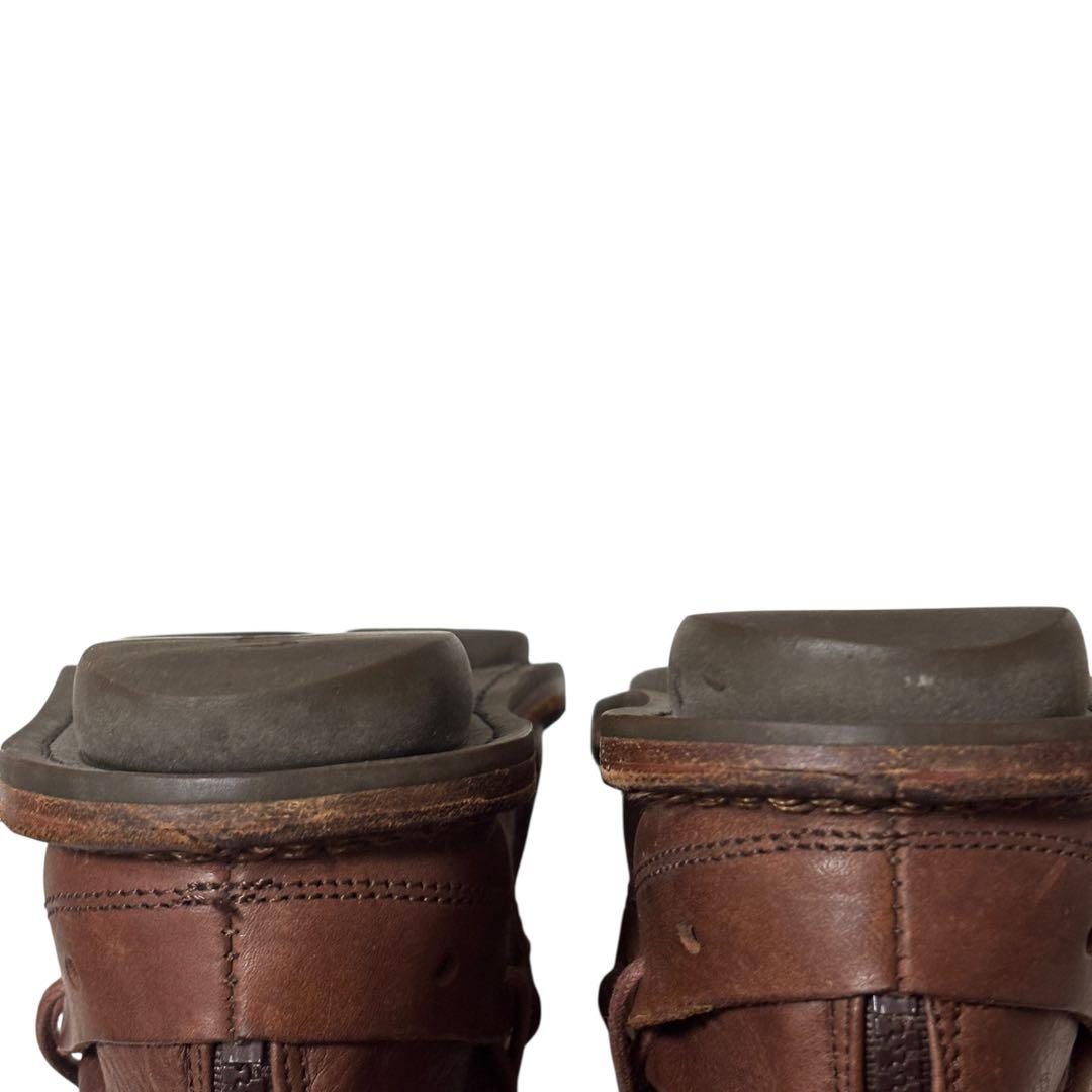 【外観美品】trippen トリッペン　レースアップブーツ　バックジップ　37