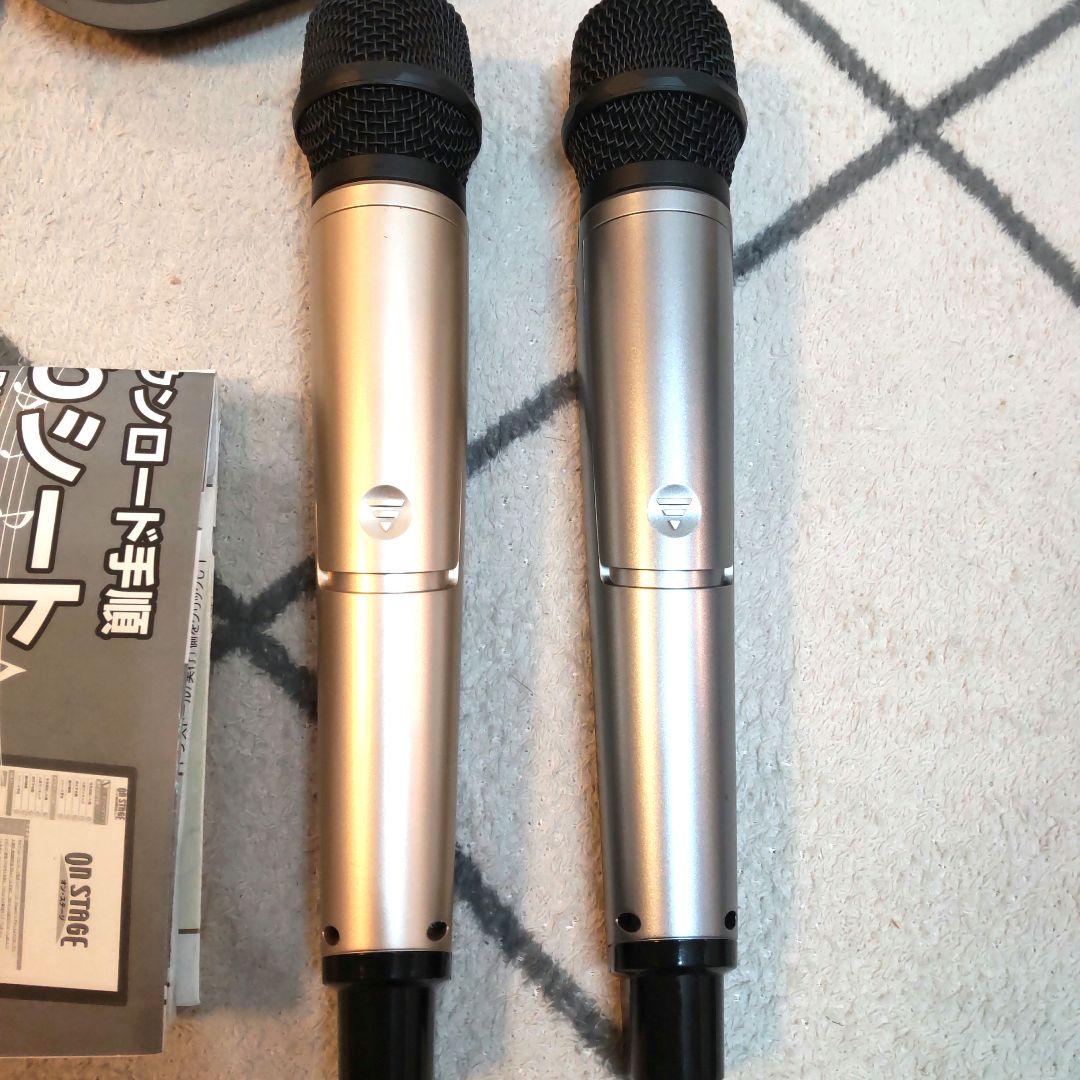ON STAGE（オン・ステージ）マイク２本付き Z-PK120WT