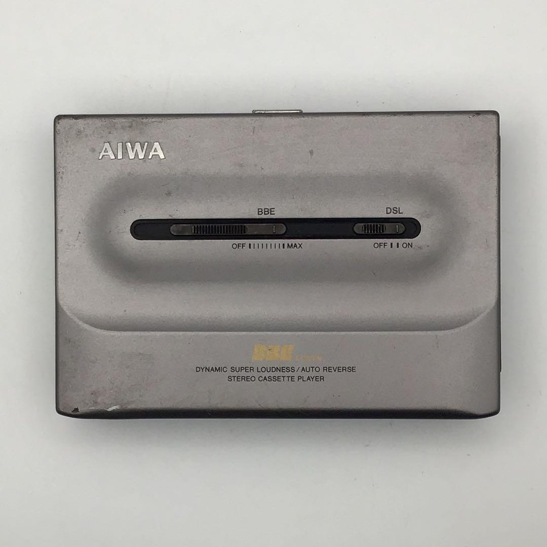 AIWA HS-PL50 シルバー アイワ カセットプレーヤー カセットボーイ