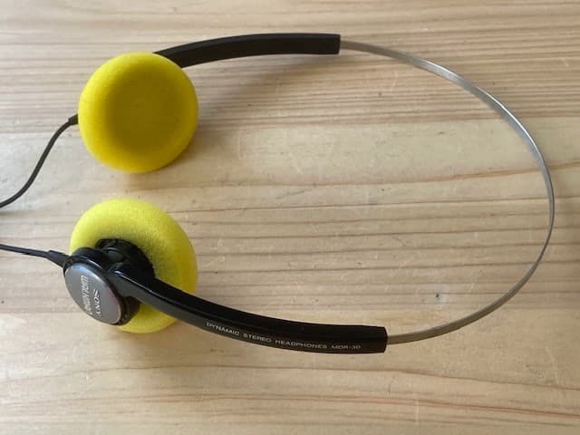 超希少美品 高音質 整備済完全動作品 ダイナミックヘッドホン MDR-30