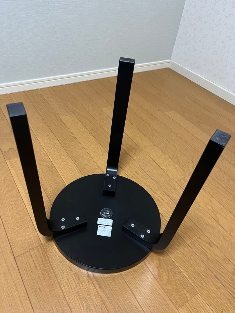 アルテック スツール60 artek stool60 オールブラック