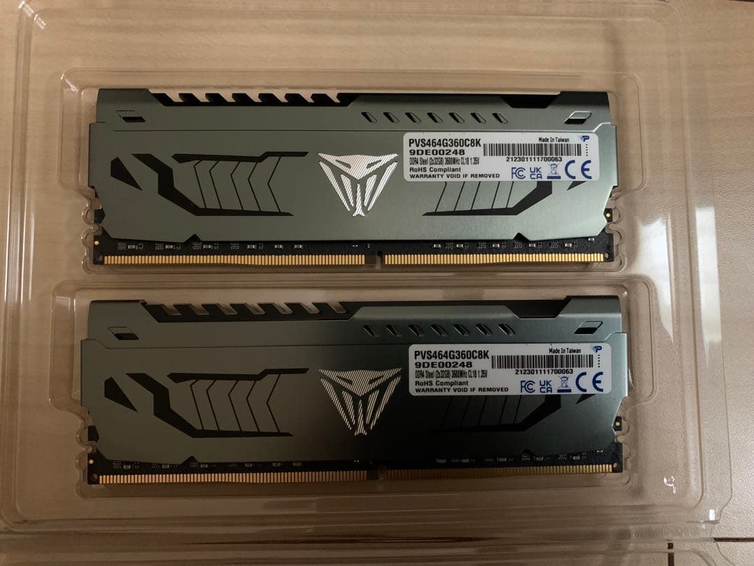 Viper Steel 64GB DDR4メモリーキット