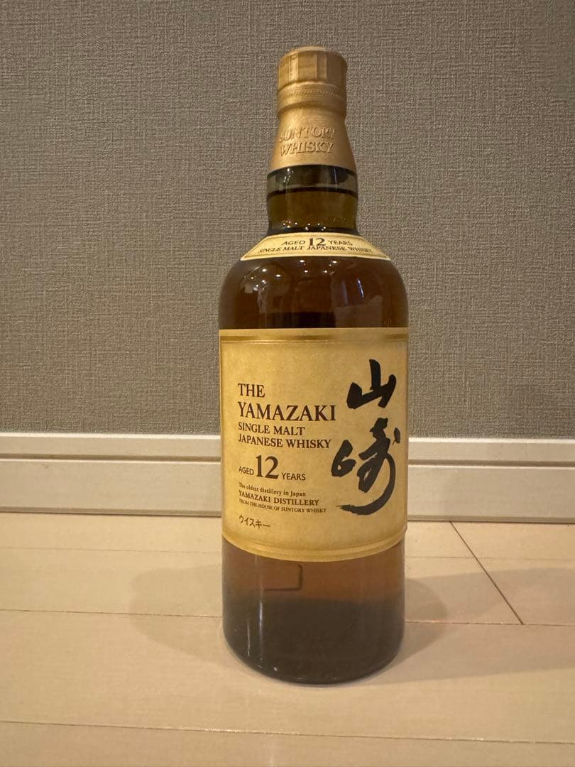 【新品未開封!!】山崎 シングルモルトウイスキー 12年 700ml