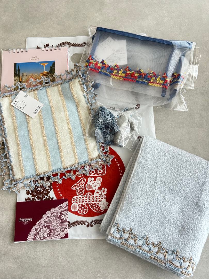 近沢レース　福袋　6点セット　※1点抜き取りあり