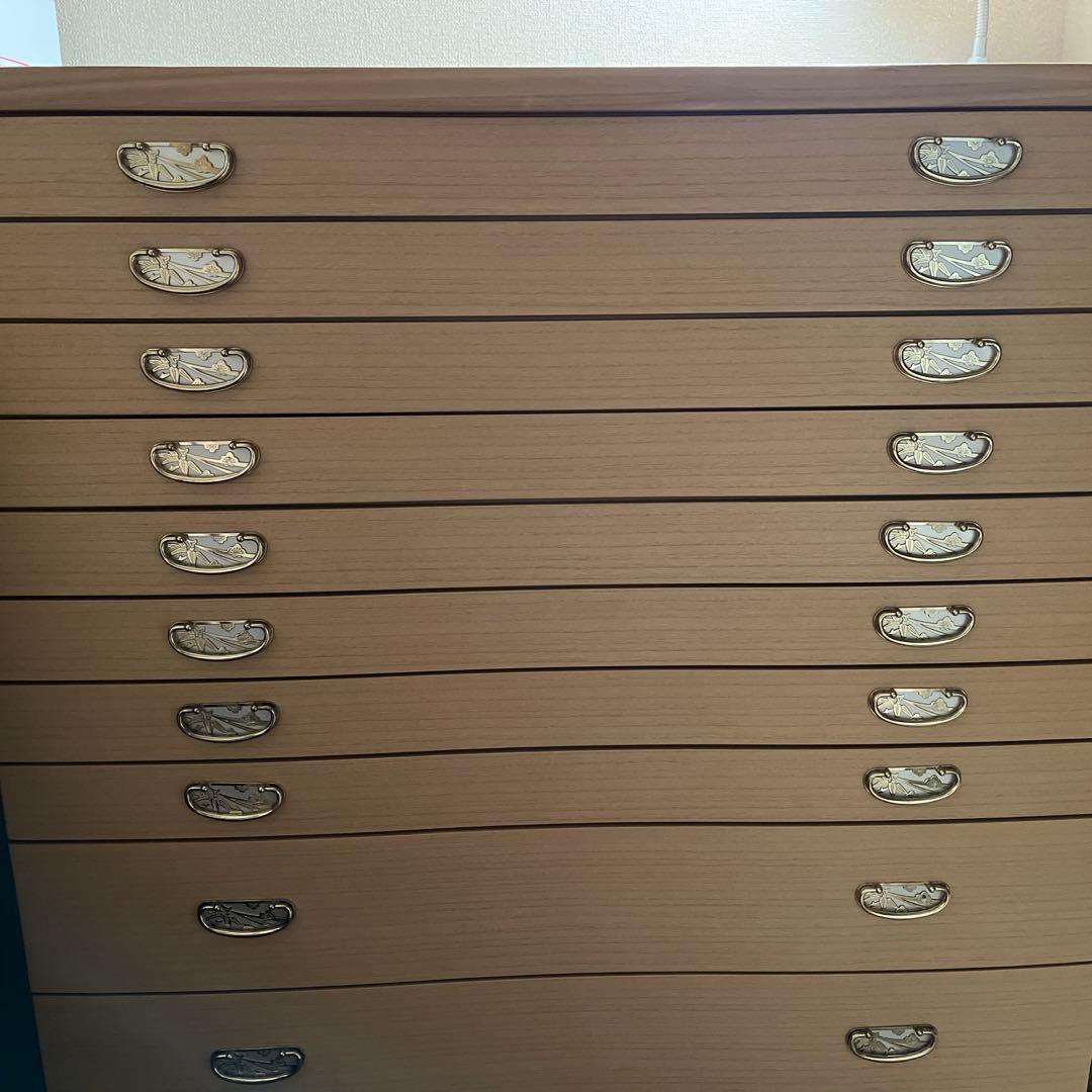 3/13（木）迄の出品 桐箪笥 桐タンス 着物収納 着物箪笥（10段）