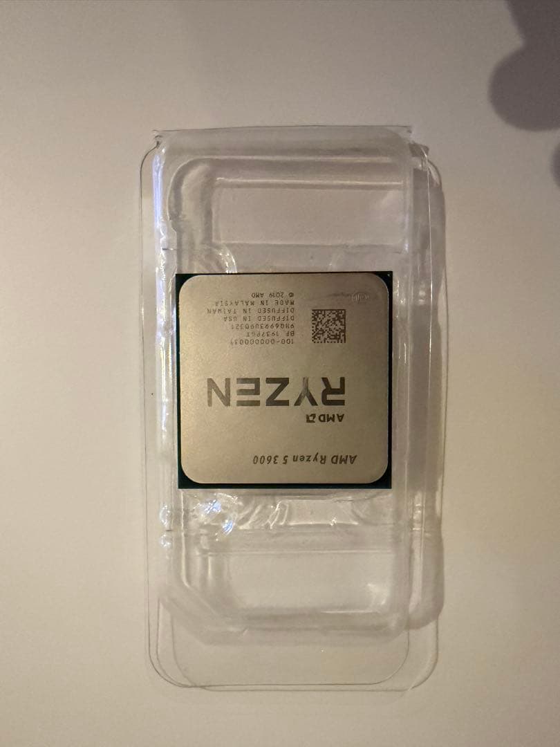 Ryzen 5 3600 (CPUのみ・動作確認済み)