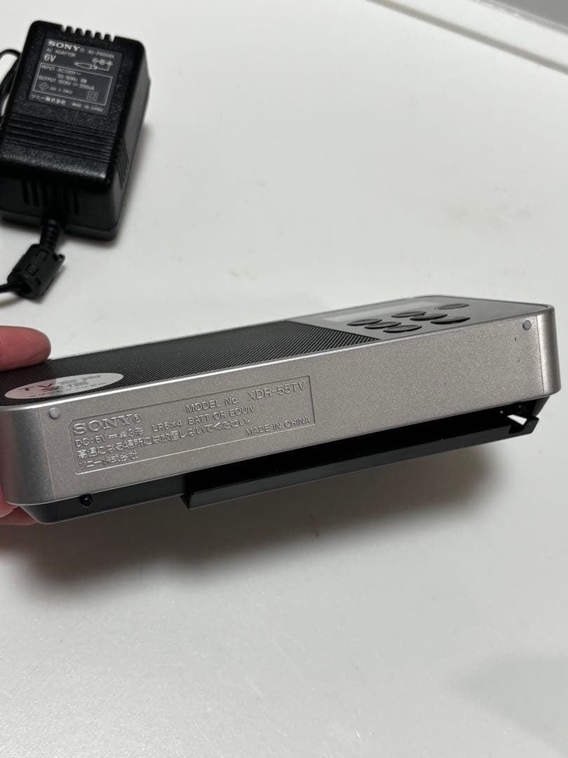 ソニー ラジオ XDR-55TV : FM/AM/ワンセグTV音声対応