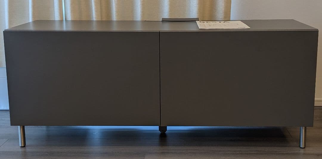 IKEAテレビ台 扉付き ベストー 120×42×48
