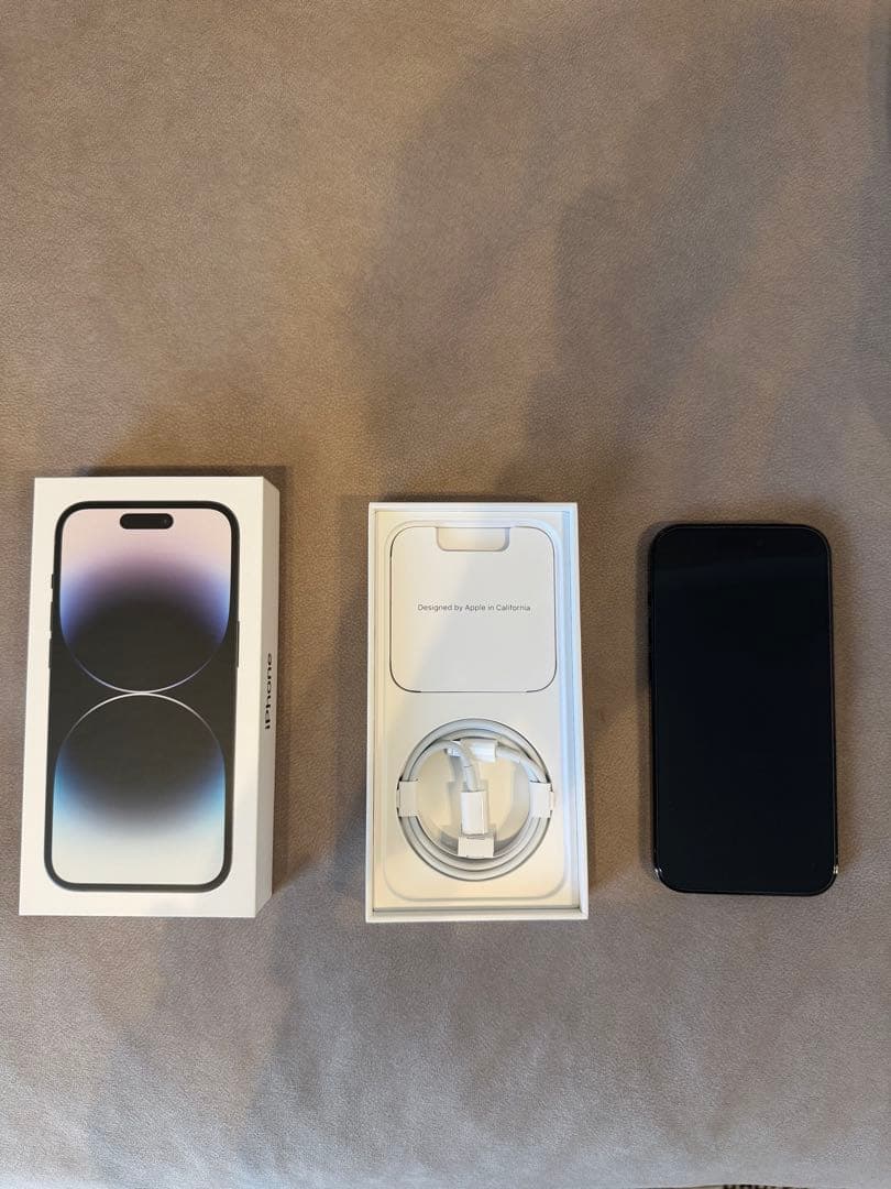 【超美品】【付属品完備】iPhone14Pro 本体128GB スペースブラック