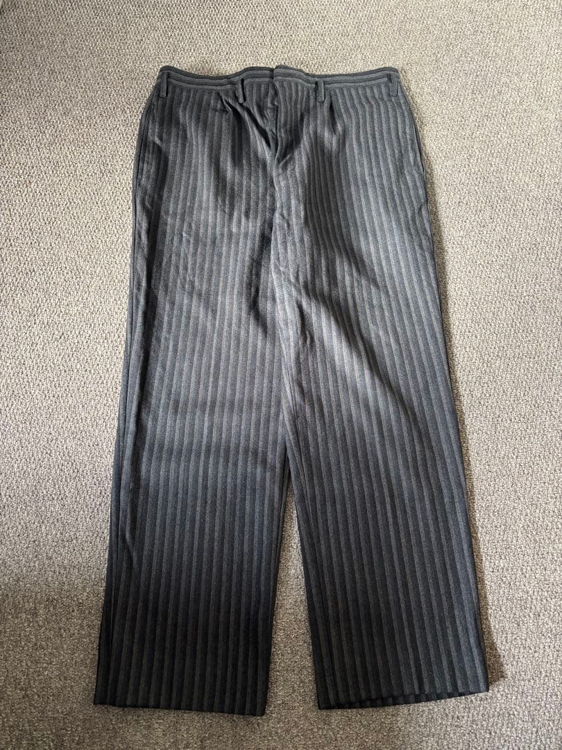 50s ヴィンテージ　シャドーストライプ　スラックス