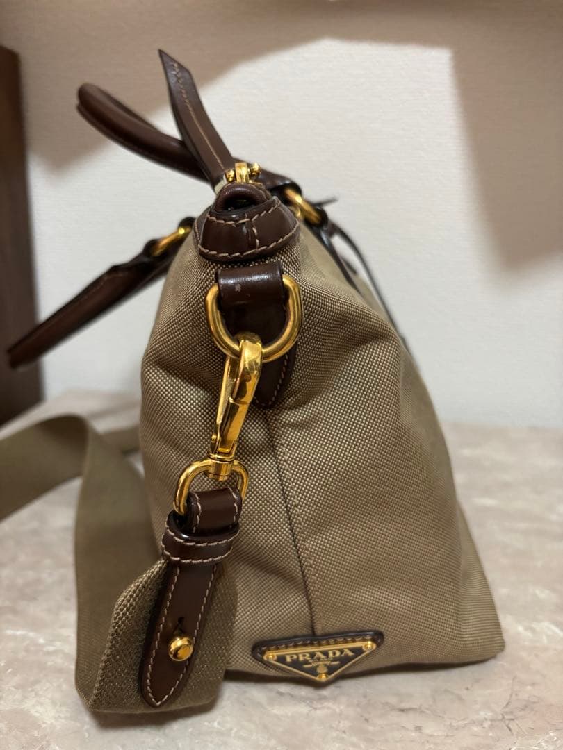 PRADA LOGO JACQUARD ハンドバッグ　ショルダー