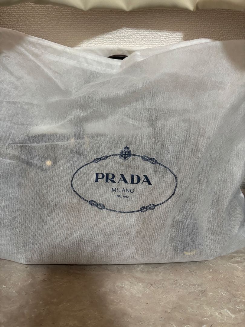 PRADA LOGO JACQUARD ハンドバッグ　ショルダー