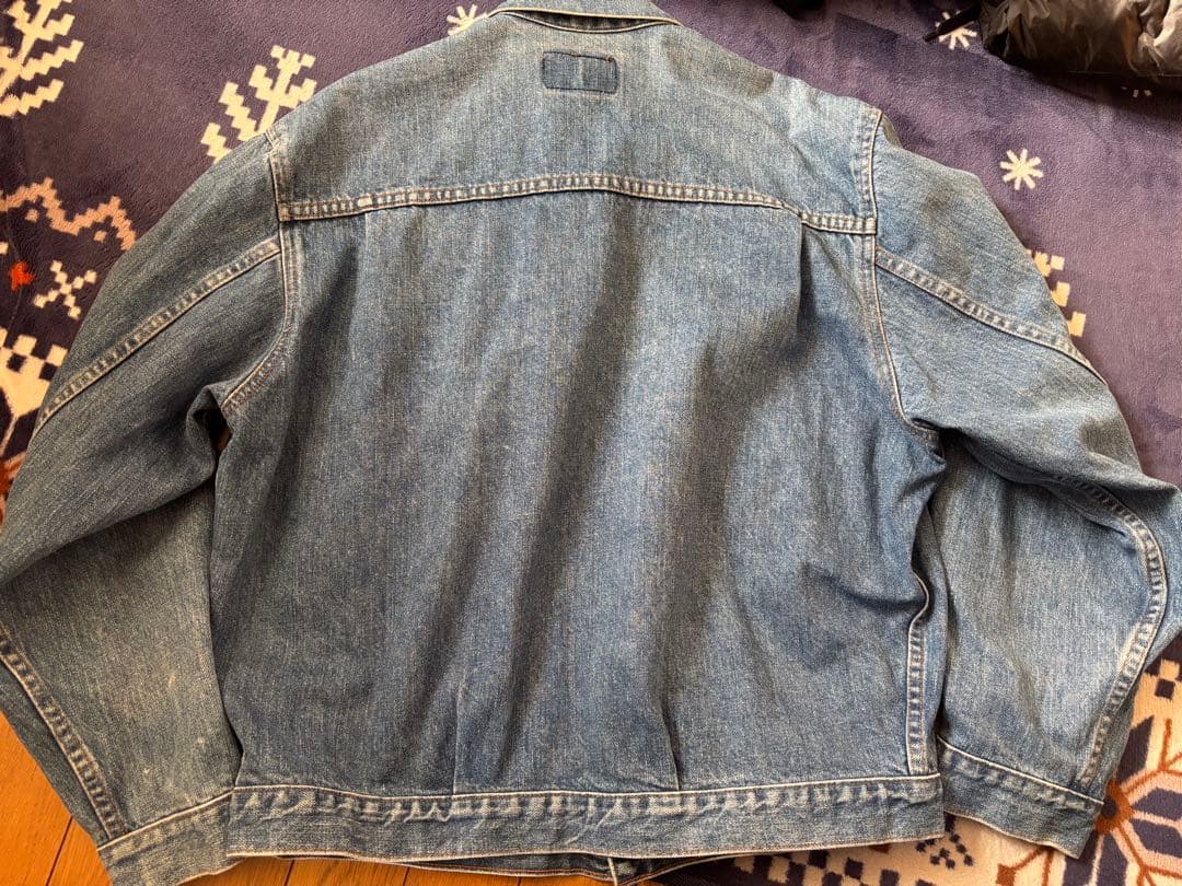 levi's 70502 2nd デニムジャケット　オレンジタブ
