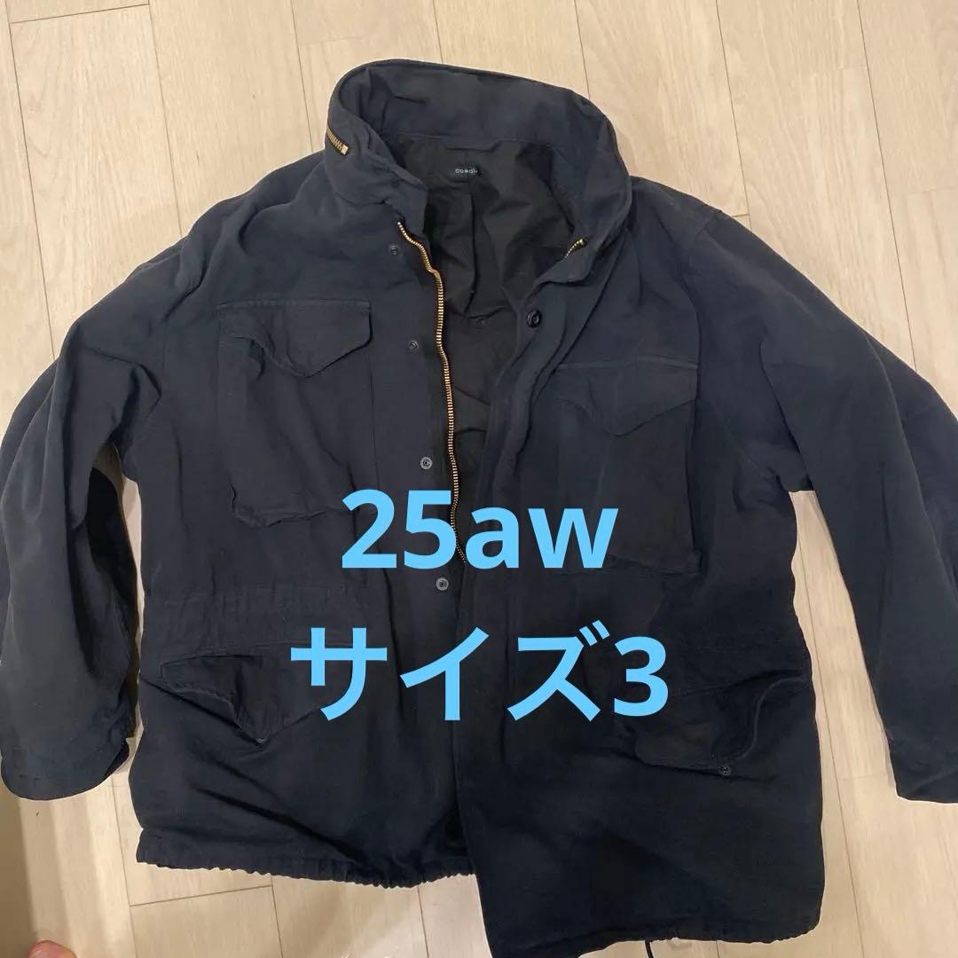 comoli 製品染 M65ジャケット　3