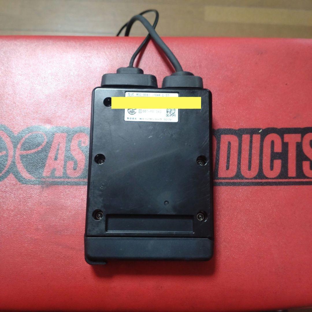 バイク用　ETC　車載器　ミツバ　BE61　（検）ETC2.0