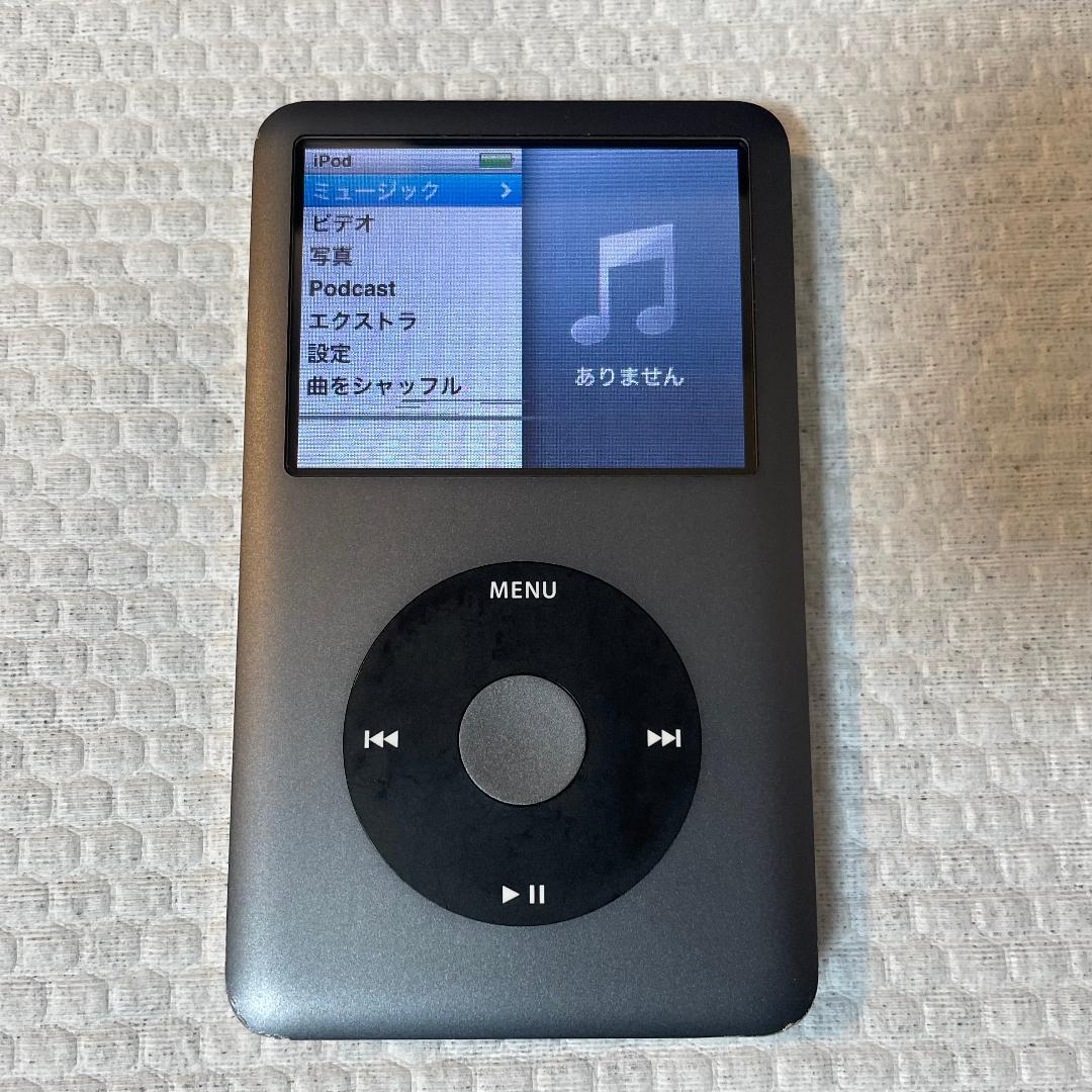 iPod classic A1238 160GB グレー 充電ケーブル付属