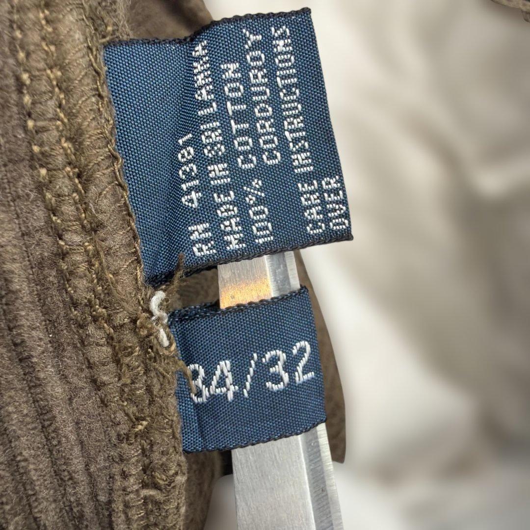 【美品】ラルフローレン　コーデュロイパンツ　W34