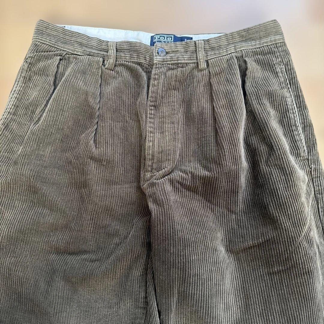 【美品】ラルフローレン　コーデュロイパンツ　W34