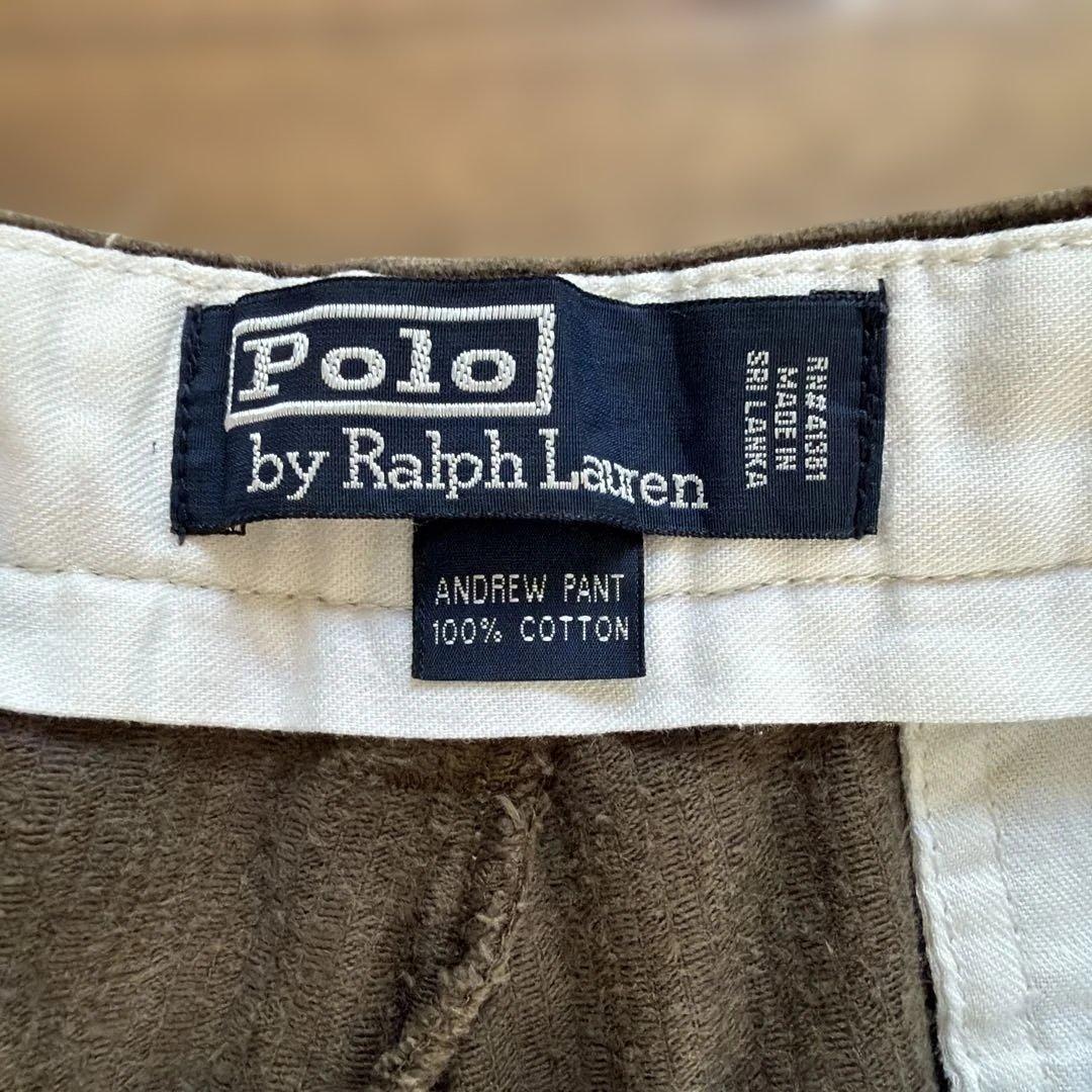【美品】ラルフローレン　コーデュロイパンツ　W34