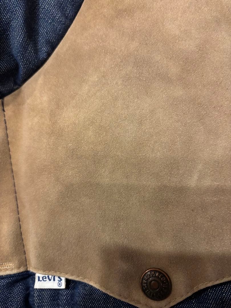 みやんばば様用【極美品/70s】SKI Levi's デニムダウンベスト
