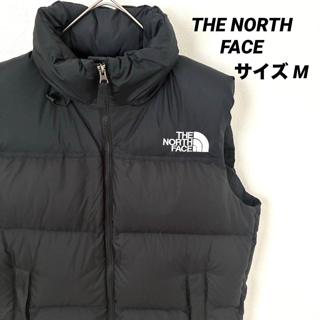 美品 THE NORTH FACE ダウンヌプシベスト M　ブラック