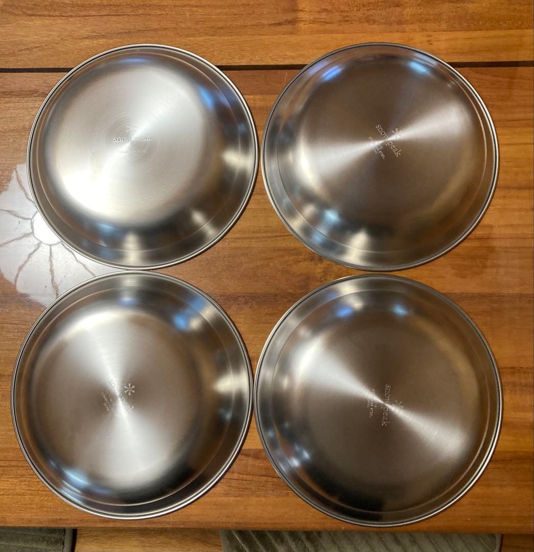  peak スノーピーク テーブルウェアセットLファミリー　収納袋付き