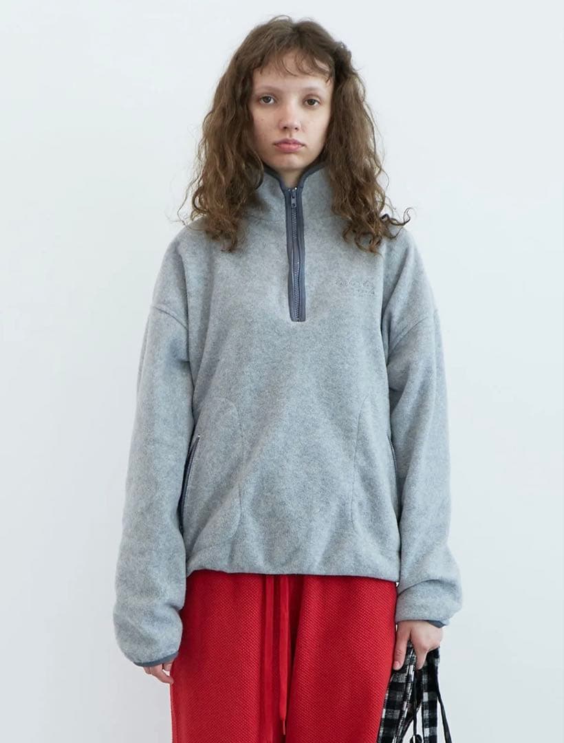 enzoblues Fleece Half ZipUp フリース　アウター　韓国