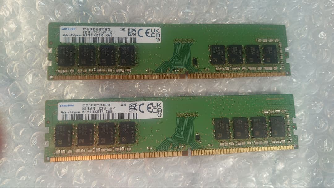 SAMSUNG DDR4 3200MHz 16GB メモリー