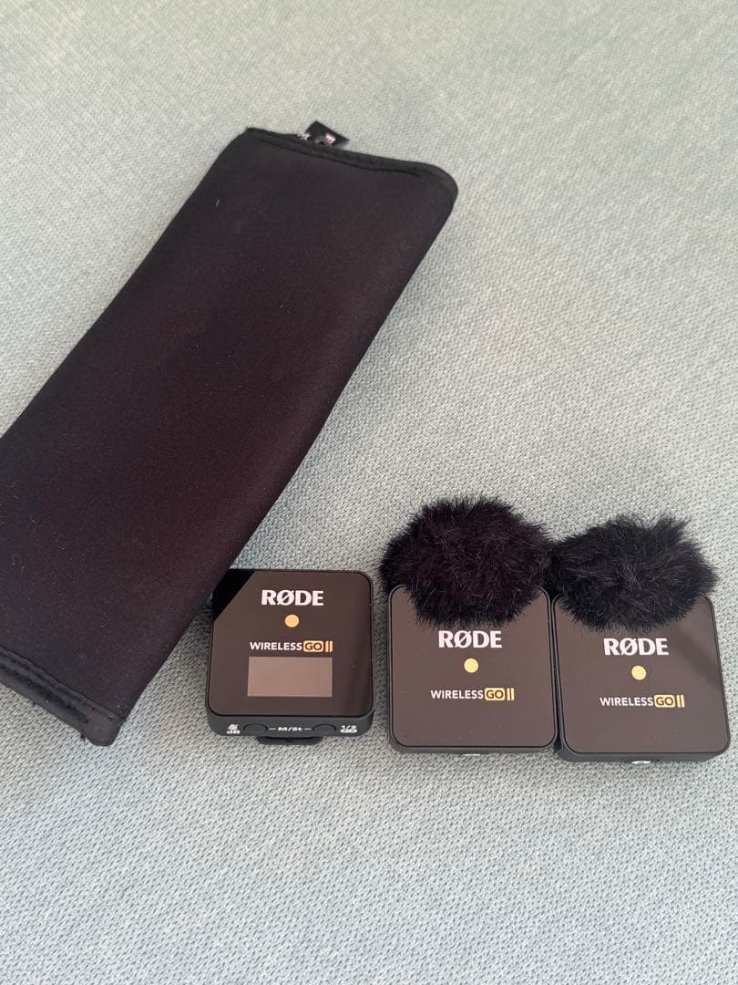 RØDE WIRELESS GO II ワイヤレスマイクセット