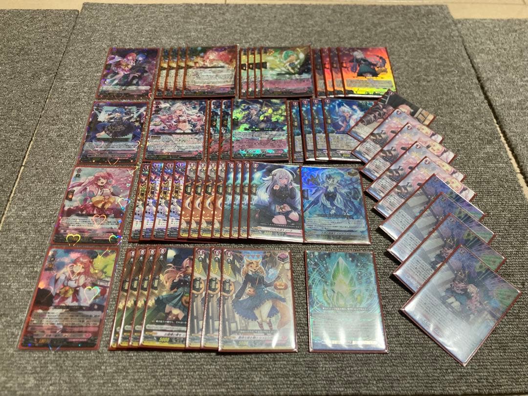 ヴァンガード 構築済みデッキ　ミチュ　miCometパーツ　ホロライブ　煌結晶