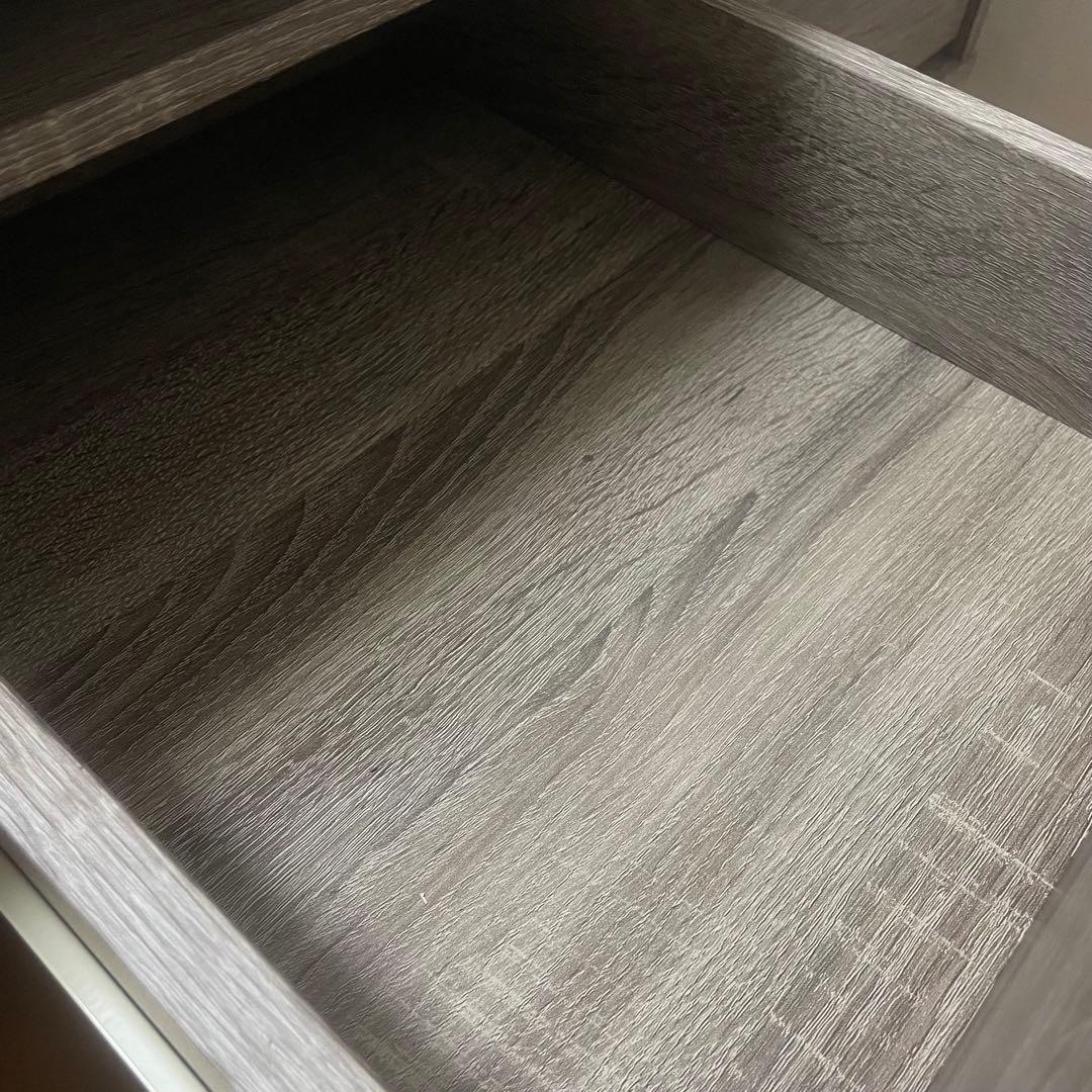 RASIK ドレッサー テーブル 幅95cm チャコールグレー