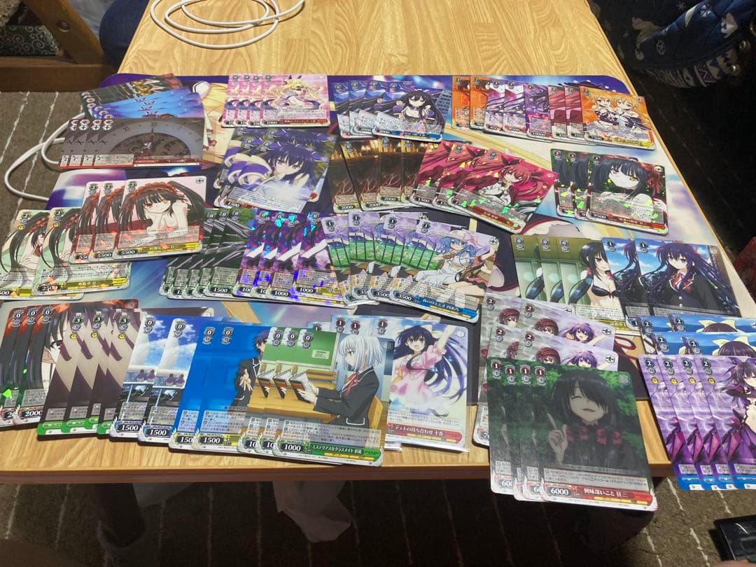 ヴァイスシュヴァルツ デアラ　狂三　電源　デッキ　ws