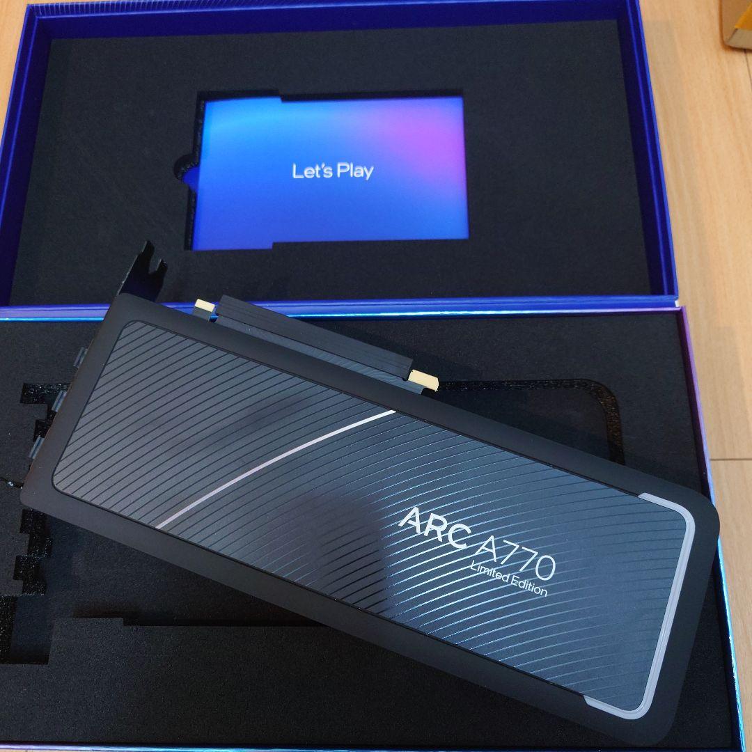 グラフィックボード・グラボ・ビデオカード intel ARC A770 Limited Edition 16GB