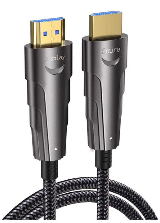 光ファイバー HDMI ケーブル PC Apple TV