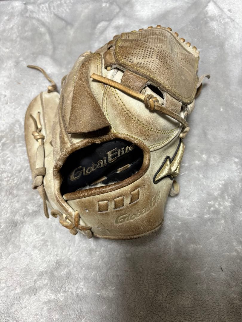 Global Elite 硬式グローブ キャメル