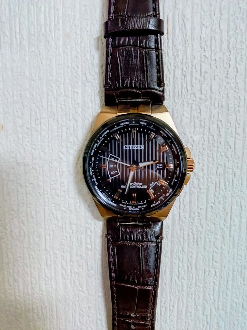シチズン電波腕時計エコドライブ(限定品)