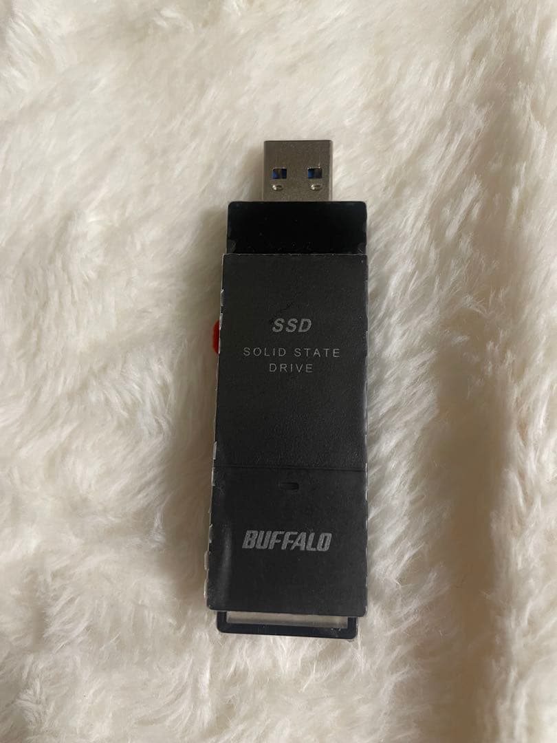 外付けハードディスク・ドライブ BUFFALO SSD-PUT1.0U3-BKC