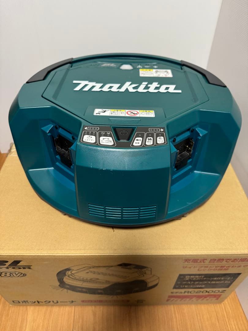 【早い者勝ち】マキタ 掃除機 ロボットクリーナ RC200DZ バッテリ2個付