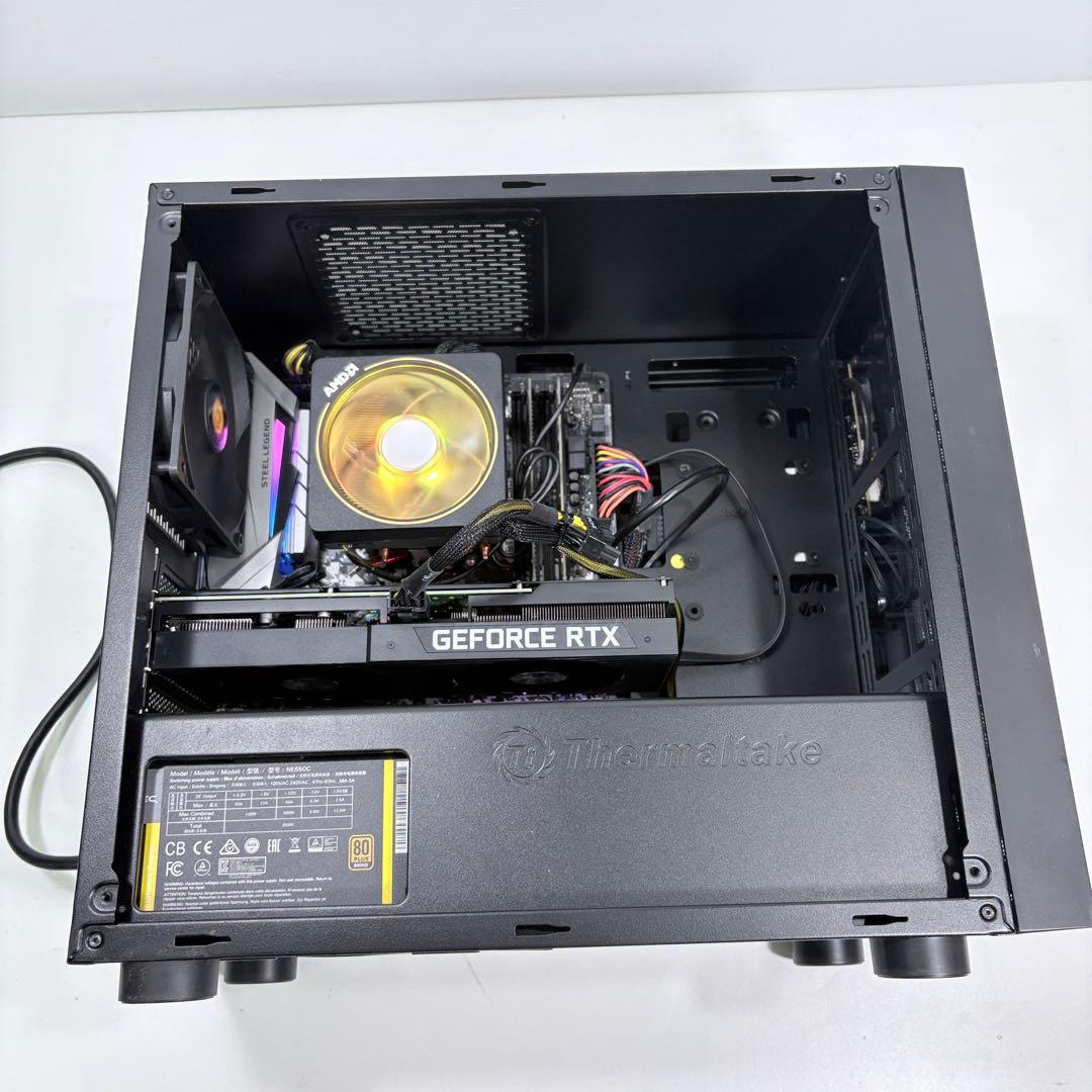 自作ゲーミングPC Ryzen7 3700X RTX3070 モンハンワイルズ◎
