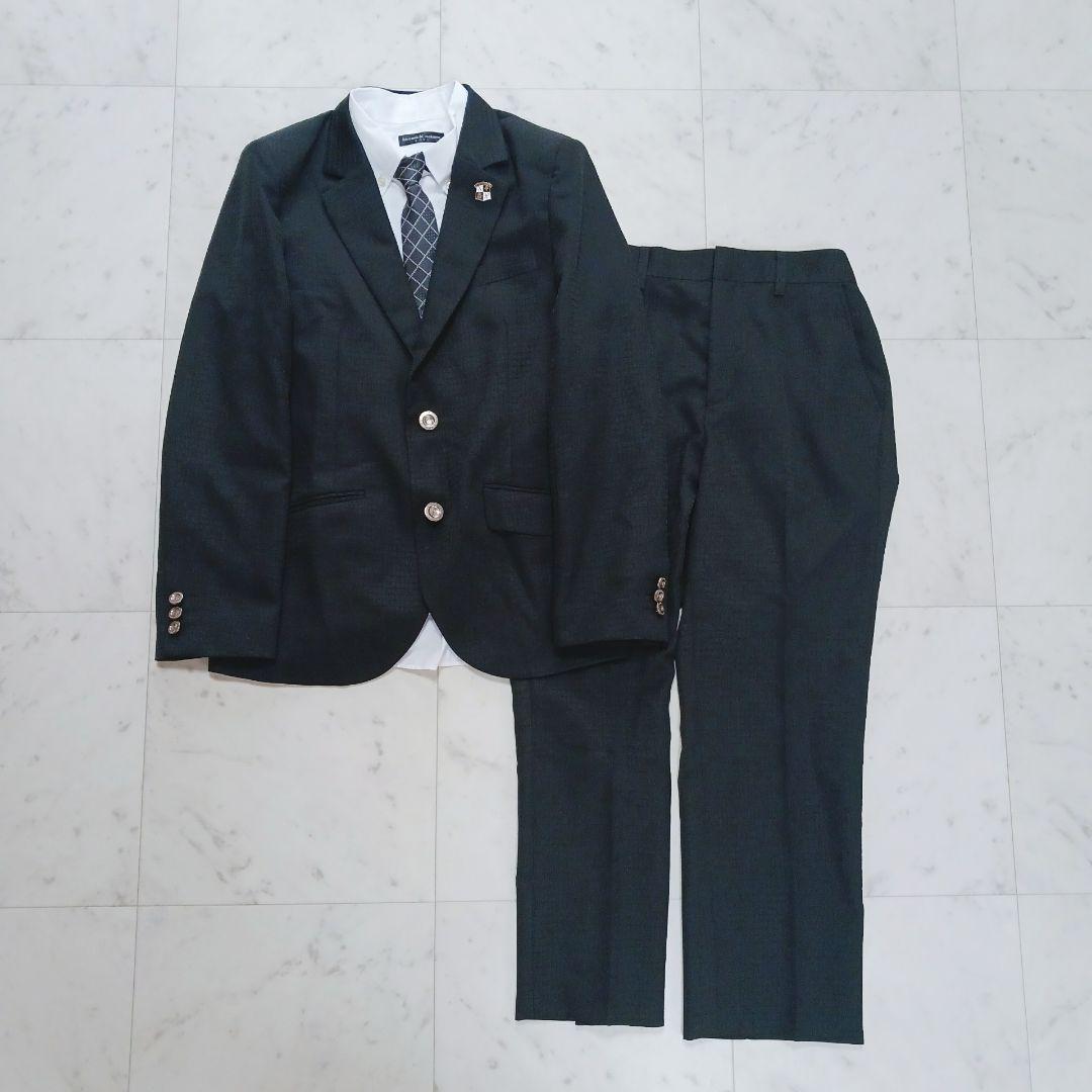 未使用級 ヒロミチナカノ キッズスーツ フォーマルスーツ 5点セット 150