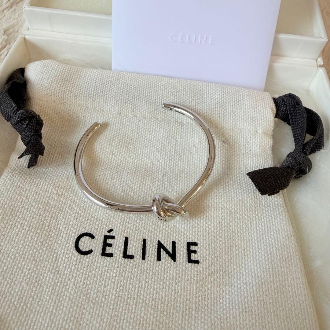 セリーヌ♡ノット エクストラシン ブレスレット バングル
