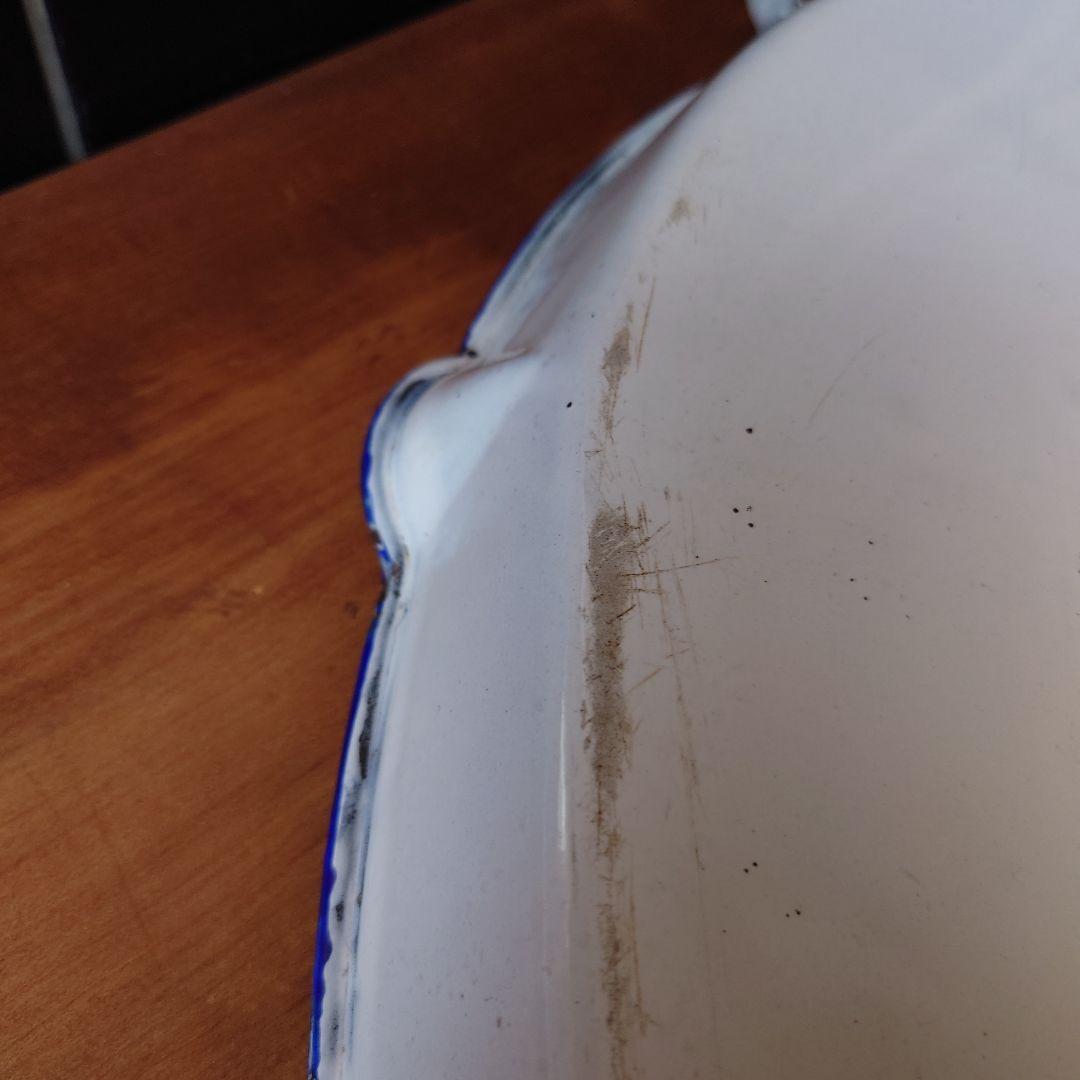 フランスアンティーク琺瑯パン