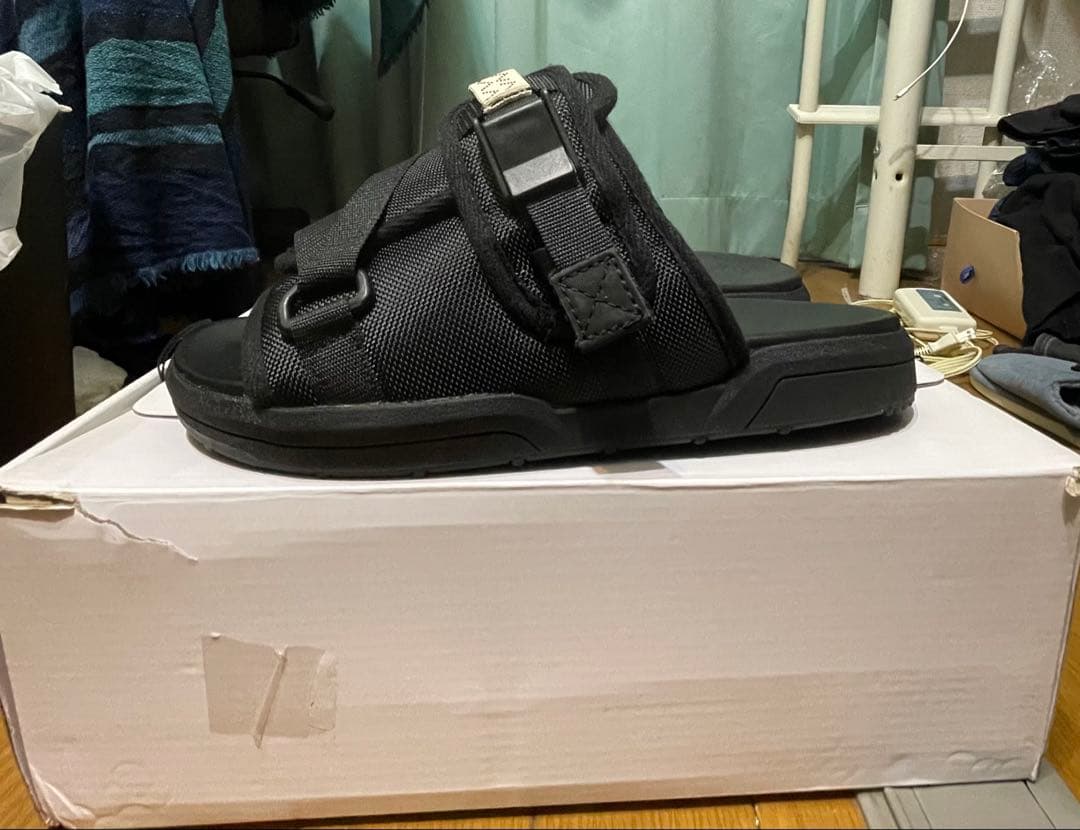 visvim CHRISTO 2-TONE ブラック クリスト サンダル