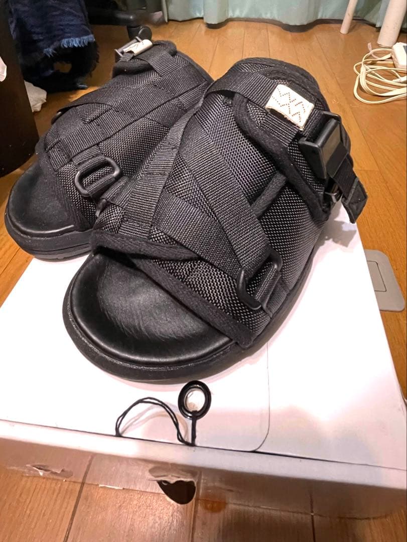 visvim CHRISTO 2-TONE ブラック クリスト サンダル